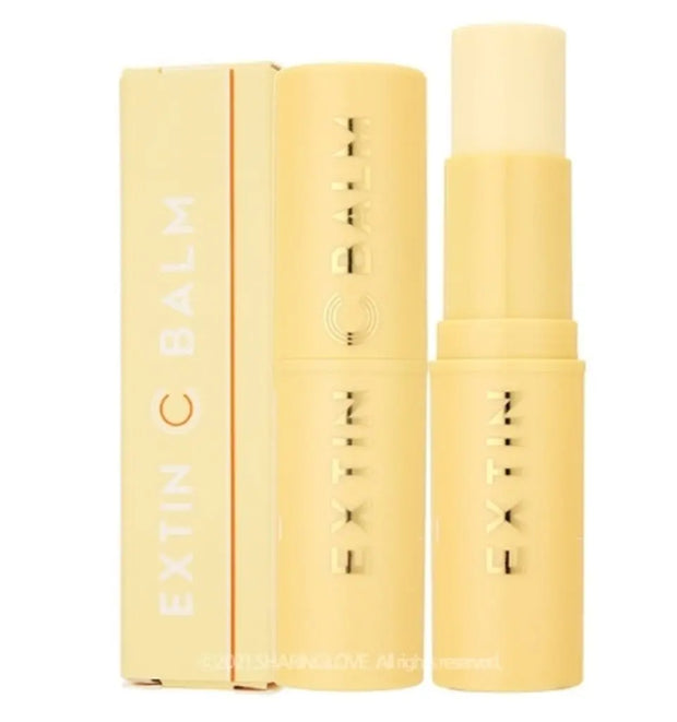 Close-up of KAHI - Extin C Balm, a key product for a radiant Korean skincare routine.