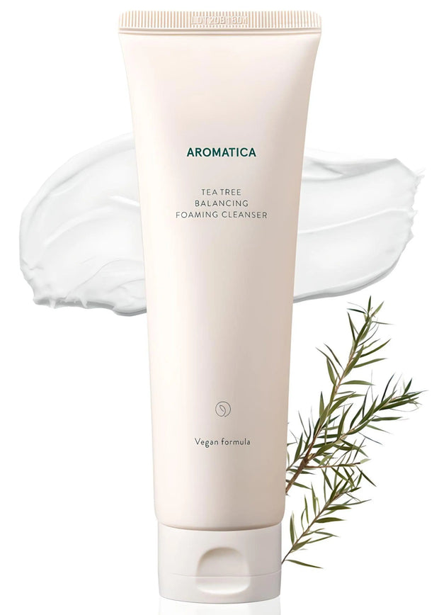 Aromatica-Tea Tree Balancing Foaming Cleanser 180ml - LABELLEVIEBOUTIQUE 