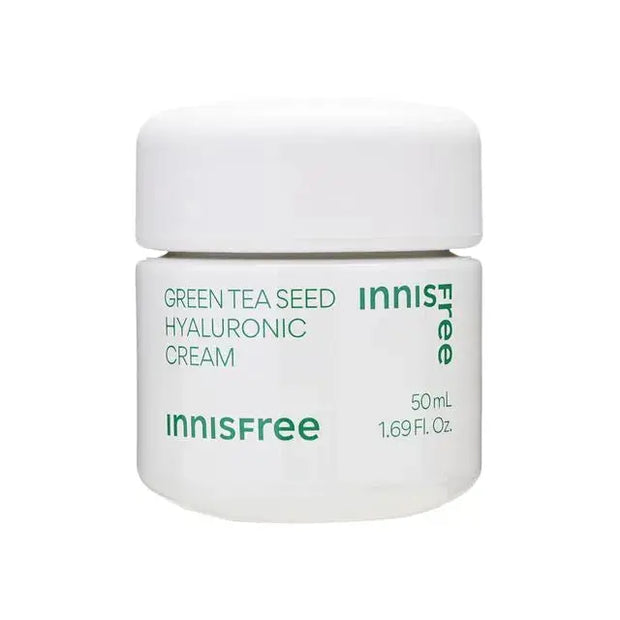 Innisfree-Green Tea Hyaluronic Cream 50ml - LABELLEVIEBOUTIQUE 