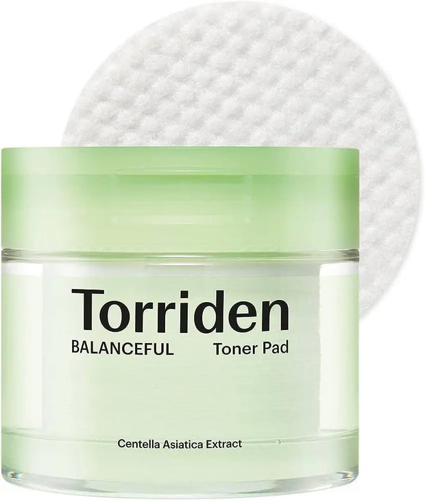 Torriden-Balanceful Cica Toner Pad 60pcs - LABELLEVIEBOUTIQUE 