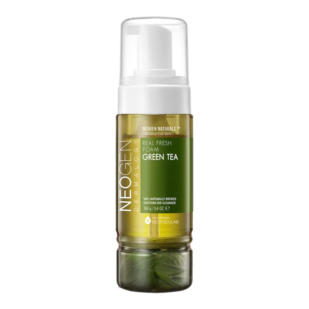 NEOGEN DERMALOGY Real Fresh Foam Cleanser Green Tea for Soothing and Moisturizing Cleansing