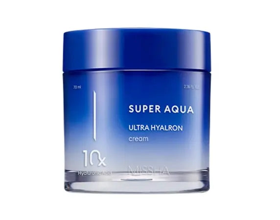 MISSHA Super Aqua Ultra Hyalron Cream 10X product image.