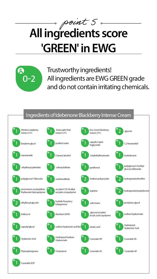 MARY & MAY-Idebenone blackberry intense Cream - 70ml labellevieboutique