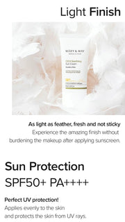 Mary & May CICA Soothing Sun Cream SPF50+ PA++++ product image