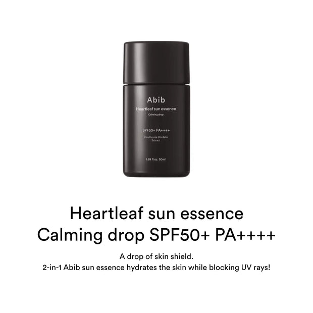 Abib-Heartleaf sun essence Calming drop 50ml - LABELLEVIEBOUTIQUE 
