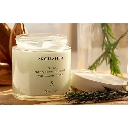 Aromatica-Tea tree Pore Purifying Gel Cream 100ml - LABELLEVIEBOUTIQUE 