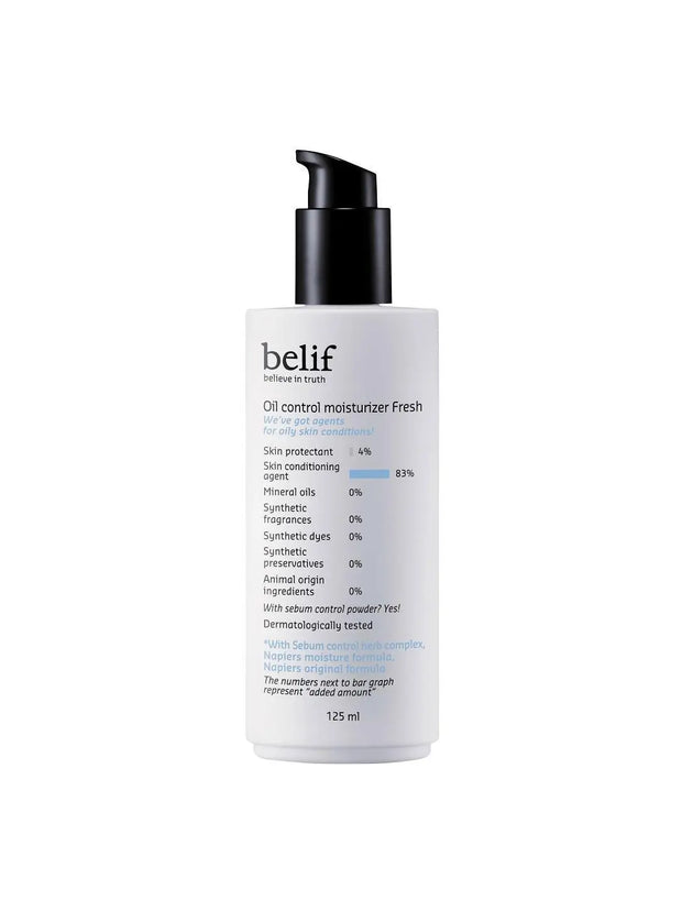 Belif-Oil control moisturizer fresh 125 ml - LABELLEVIEBOUTIQUE 