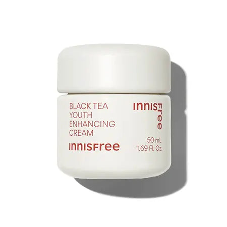 Innisfree-Youth Enhancing Cream - with Black Tea 50ml - LABELLEVIEBOUTIQUE 