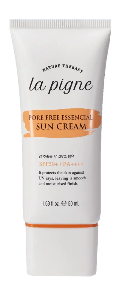 La Pigne -Persimmon Pore Free Essencial Sun Cream - 50ml - LABELLEVIEBOUTIQUE 