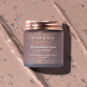 MARY & MAY-Rose Hyaluronic Hydra Wash Off Pack 125g - LABELLEVIEBOUTIQUE 